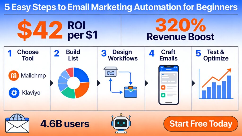 Email Marketing Automation: Beginner's 5-Step Guide